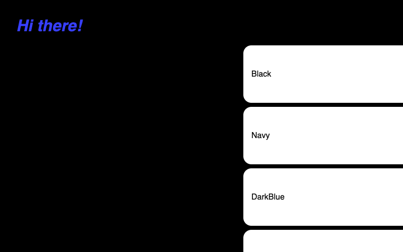 Slide on Scroll Menu