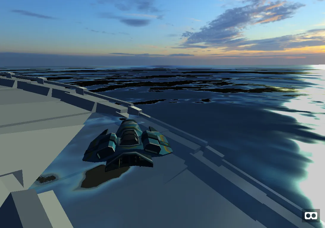 Water made using the standard material