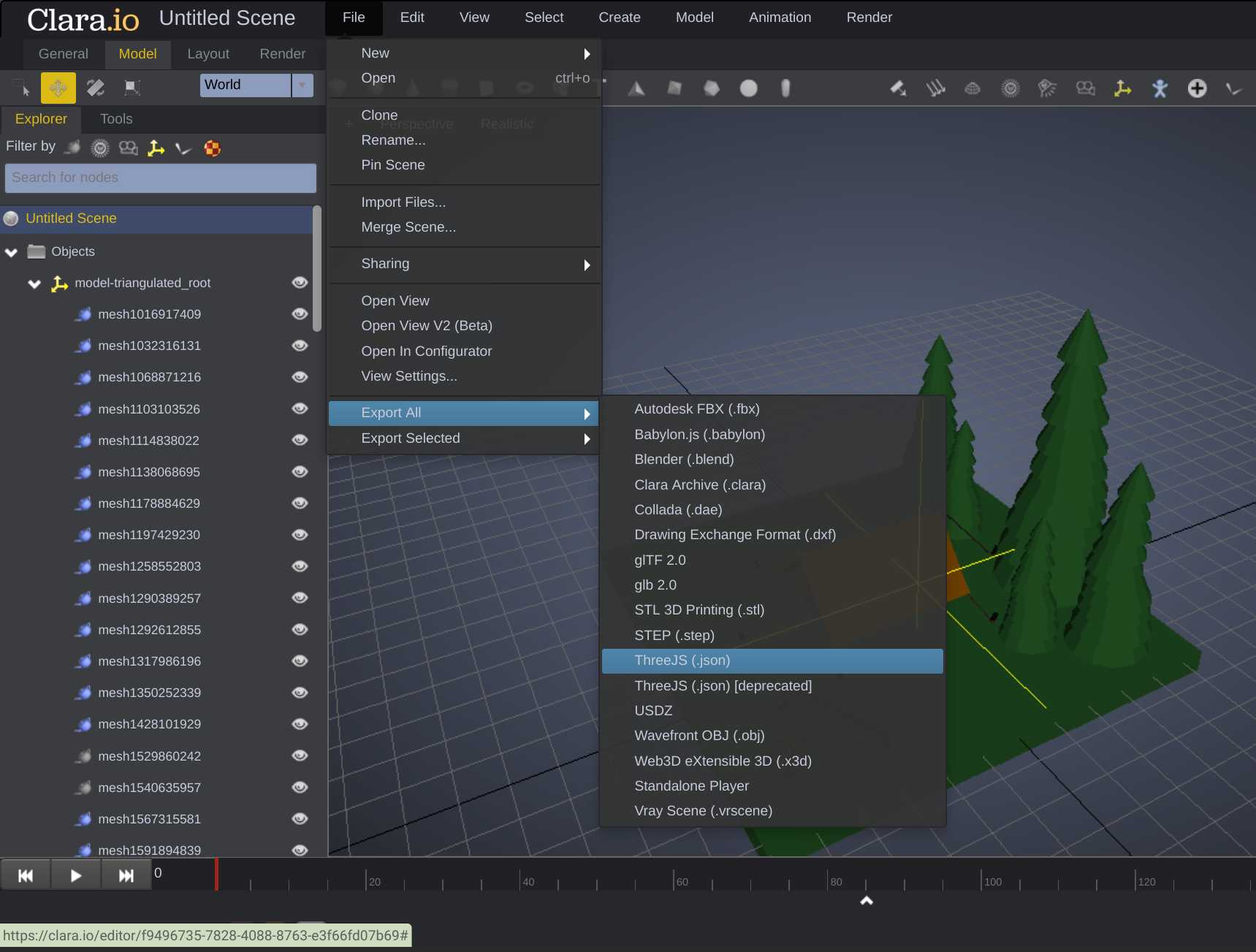 Preview image for Using Houdini Paint API to Render a 3D Model
