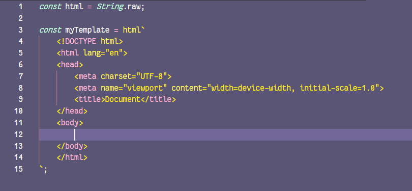Preview image for HTML and Templates & JavaScript Template Literals