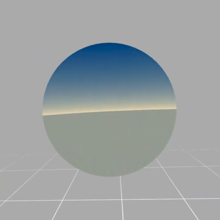 Static scene in our peripheral vision